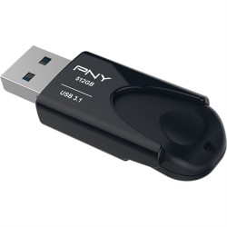 PNY USB3.1 Attaché 4 512GB black Retail